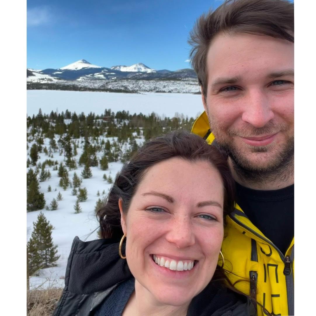 We took a trip to Colorado in Feb 2024. It was so gorgeous there; we had to stop and take a picture of the view 😍