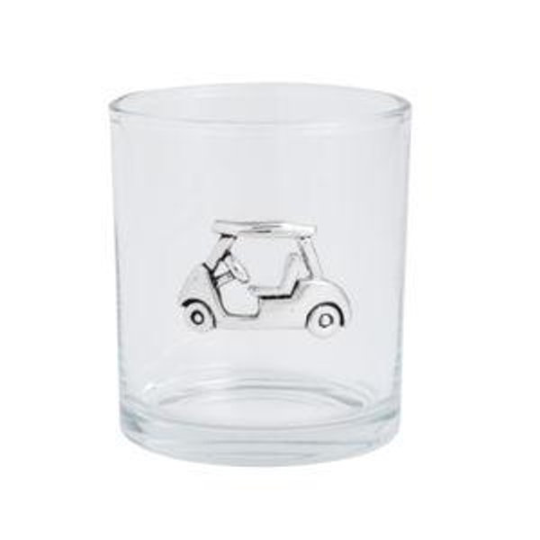 Golf Cart Icon Dof Glass