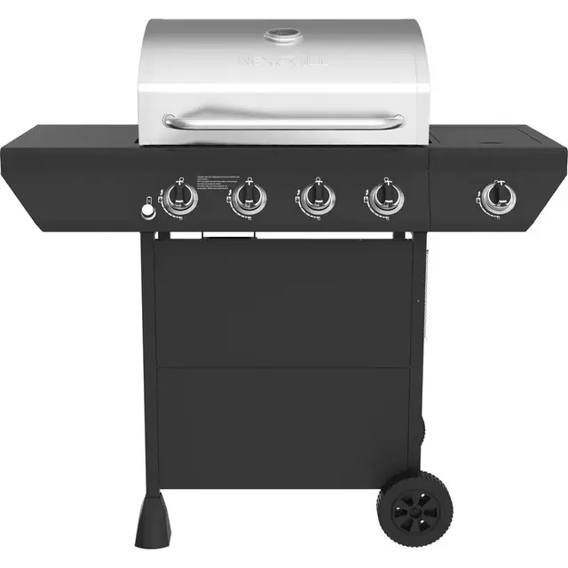 NexGrill 4-Burner Propane Gas Grill in Black