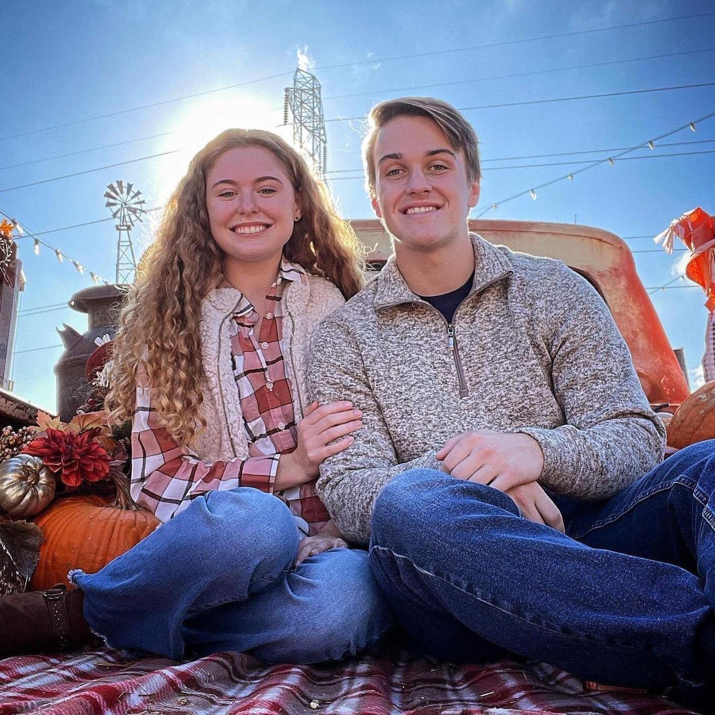 November '23- cute pumpkin patch date.
Fun fact: Ben gifted me a giant blanket that is this picture for valentines '24