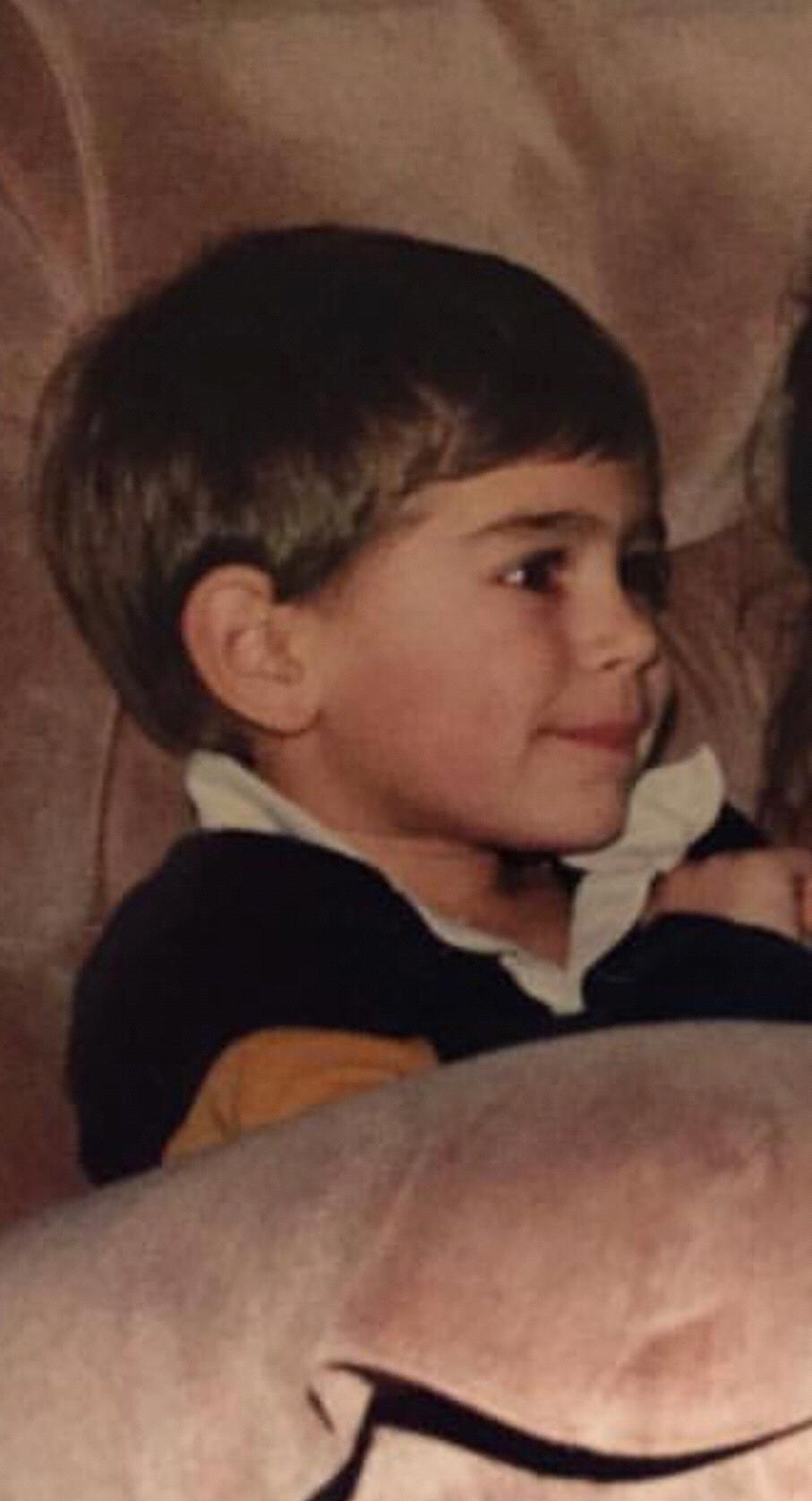 The most adorable kid. Little Michael.
