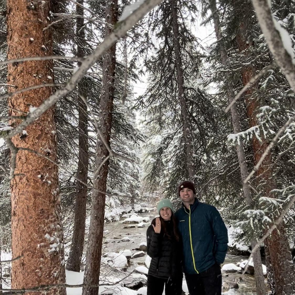 We got engaged in Aspen on November 9, 2024 - exactly 1 month before our 4-year anniversary.