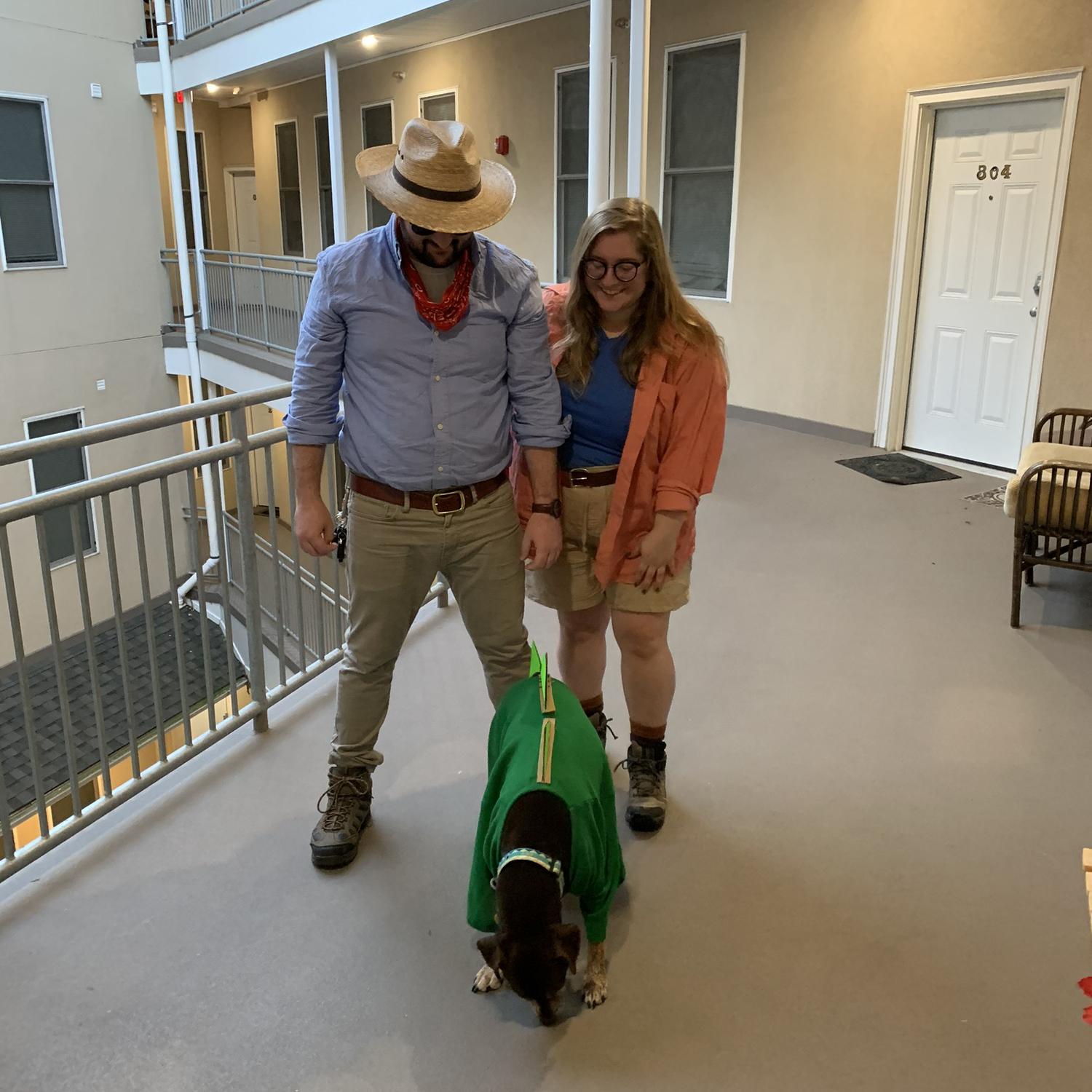 Jurassic Bark - first apartment together!