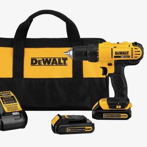 20V MAX Cordless 1/2 in. Drill/Driver, (2) 20V 1.3Ah Batteries, Charger and Bag by DEWALT