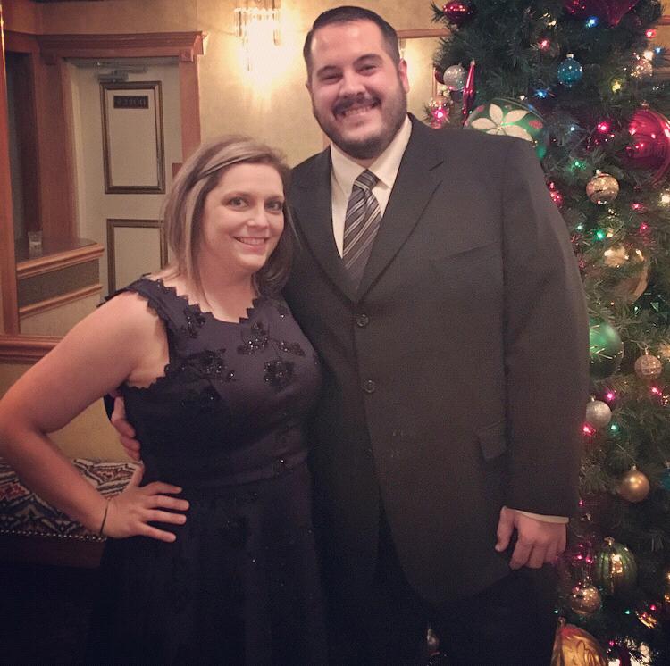 Our first photo together, and our first day as "officially dating"
