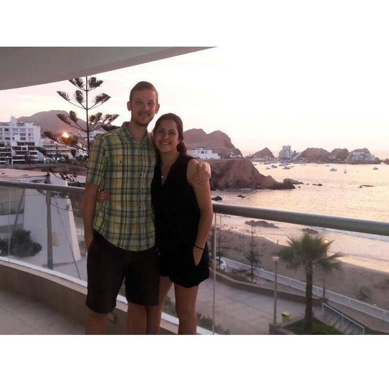 On the coast south of Lima for New Year's Eve, 2016