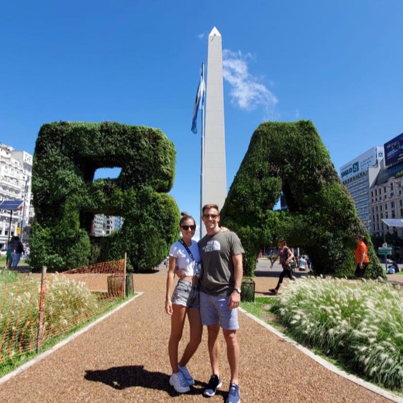 Rob's first time in Buenos Aires, Argentina.