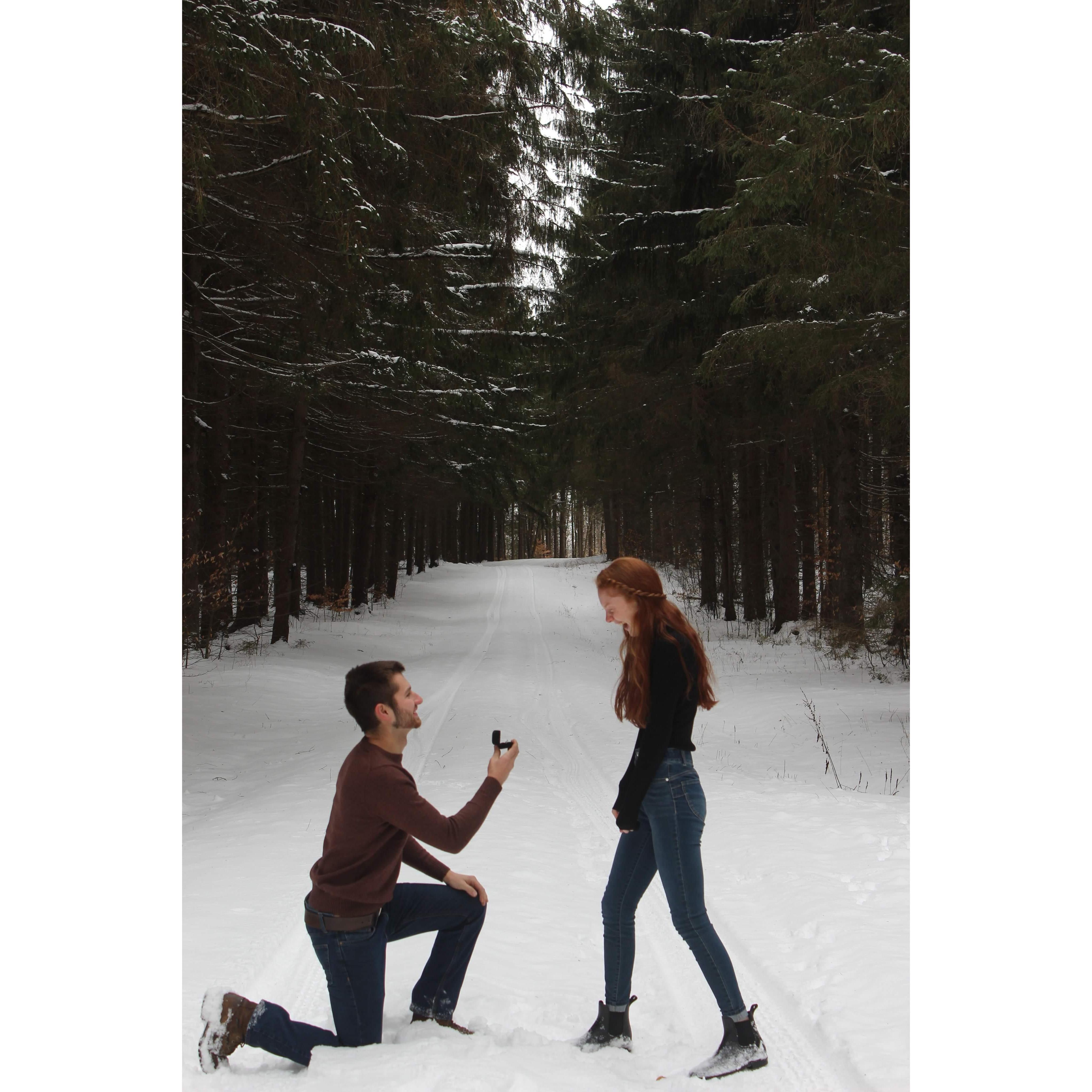 It was my biggest honor to say "YES" to this man (est. 2021)