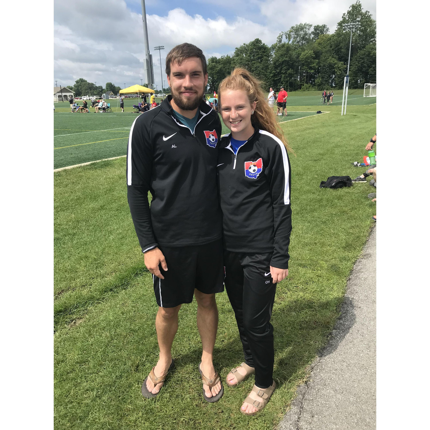 We met when we were selected as referees for Midwest Regionals