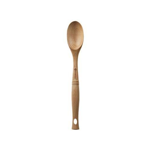 Le Creuset VW300 Revolution Wood Solid Spoon, 12.5 x 2.5-Inch