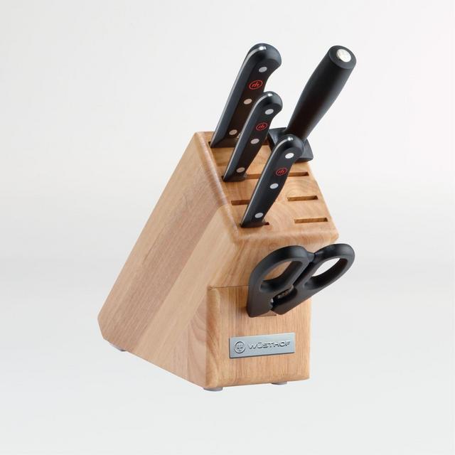 Wüsthof ® Gourmet 6-Piece Natural Knife Block Set
