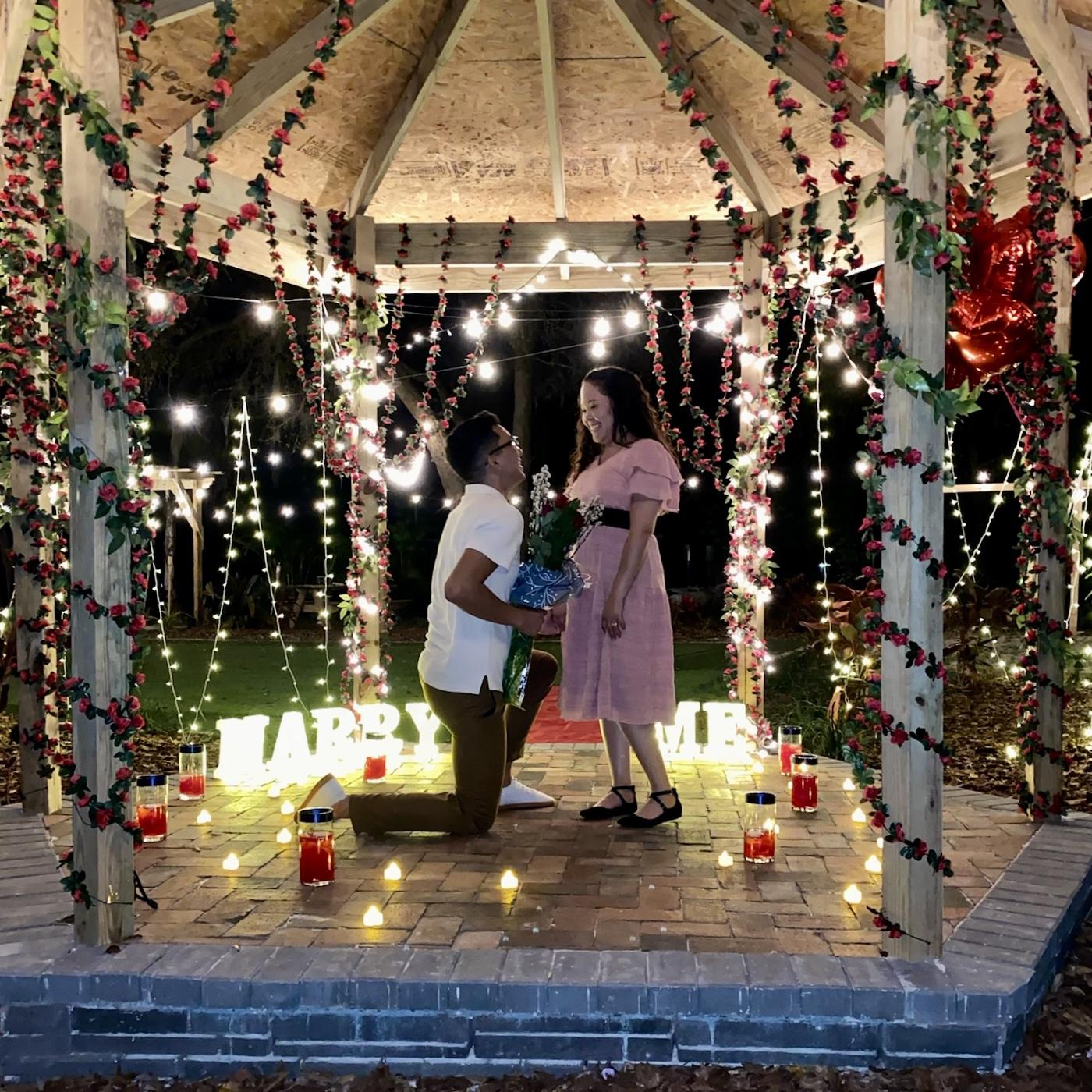 The night of our engagement ❤️