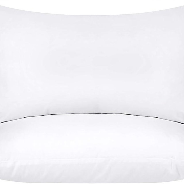 Utopia Bedding Throw Pillows Insert (Pack of 2, White) - 14 x 22 Inches Bed and Couch Pillows - Indoor Decorative Pillows