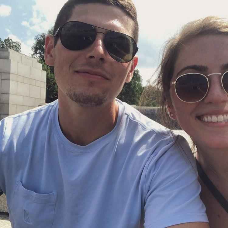 Our first photo together!
