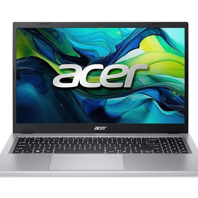 Acer Aspire Go 15 AI Ready Laptop | 15.6" FHD (1920 x 1080) IPS Display | AMD Ryzen 3 7320U | AMD Radeon 610M Graphics | 8GB LPDDR5 | 256GB PCIe Gen4 SSD | Wi-Fi 6 | Windows 11 Home | AG15-21P-R0RR