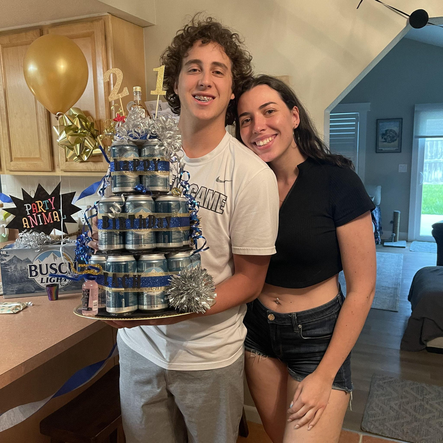 21! Finally legal to do all the things he's been doing anyways