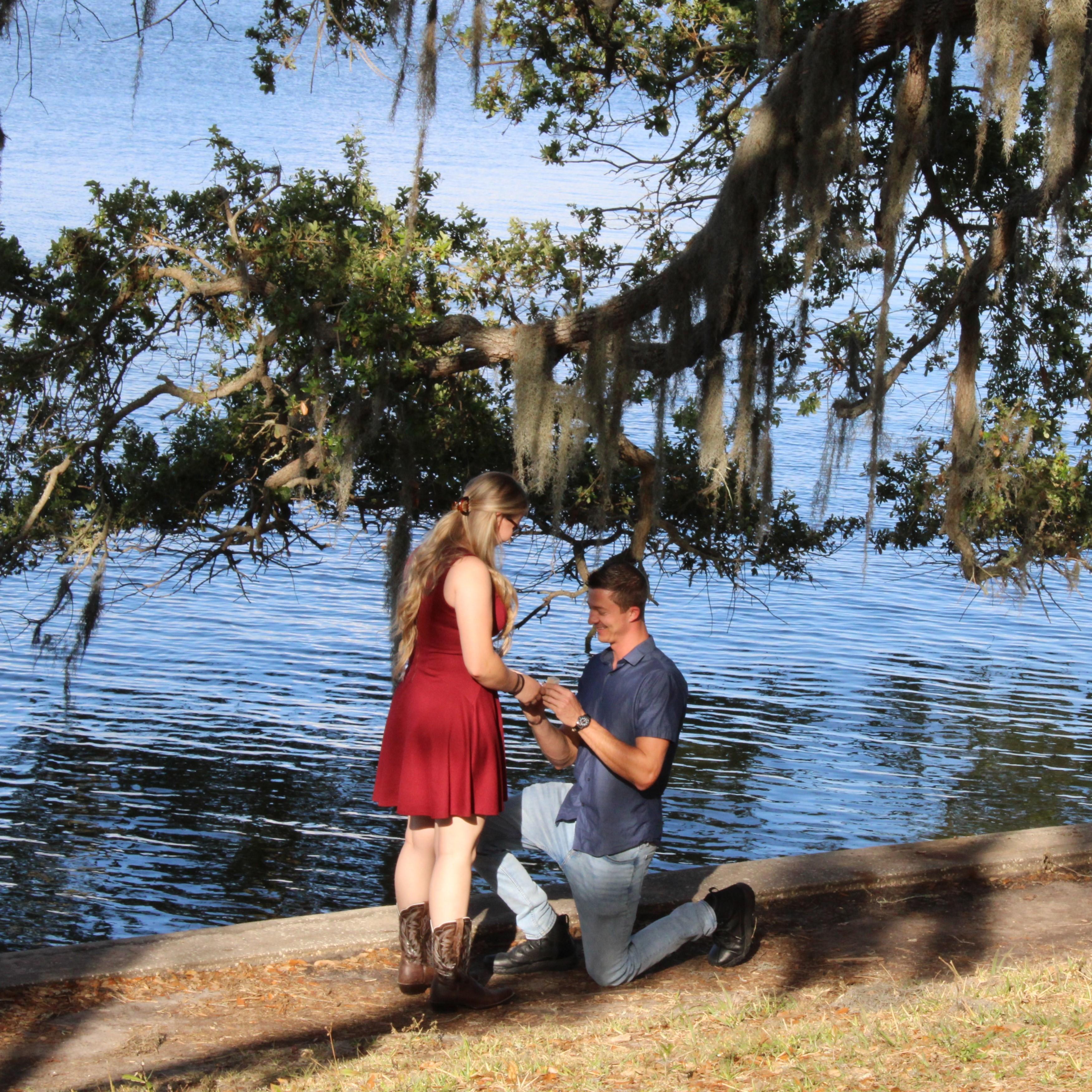 April 13, 2022 - He asked, I said YES!