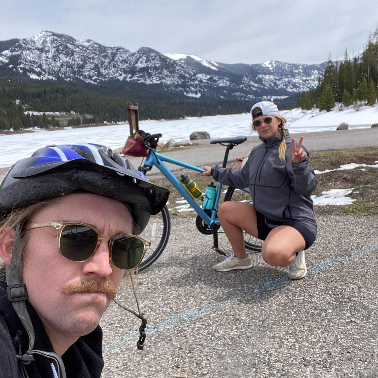 Gotta get there on two wheels sometimes