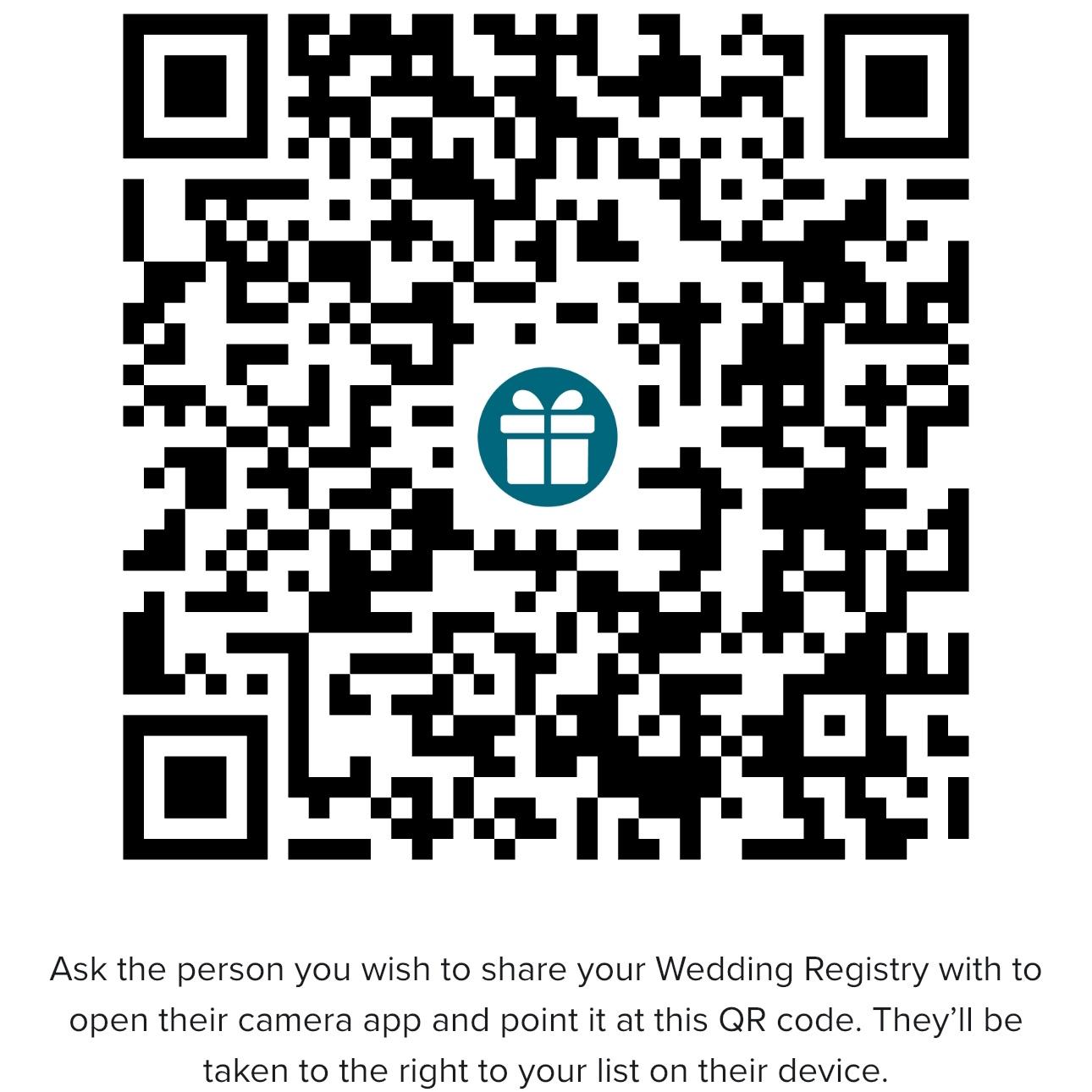 Wedding registry