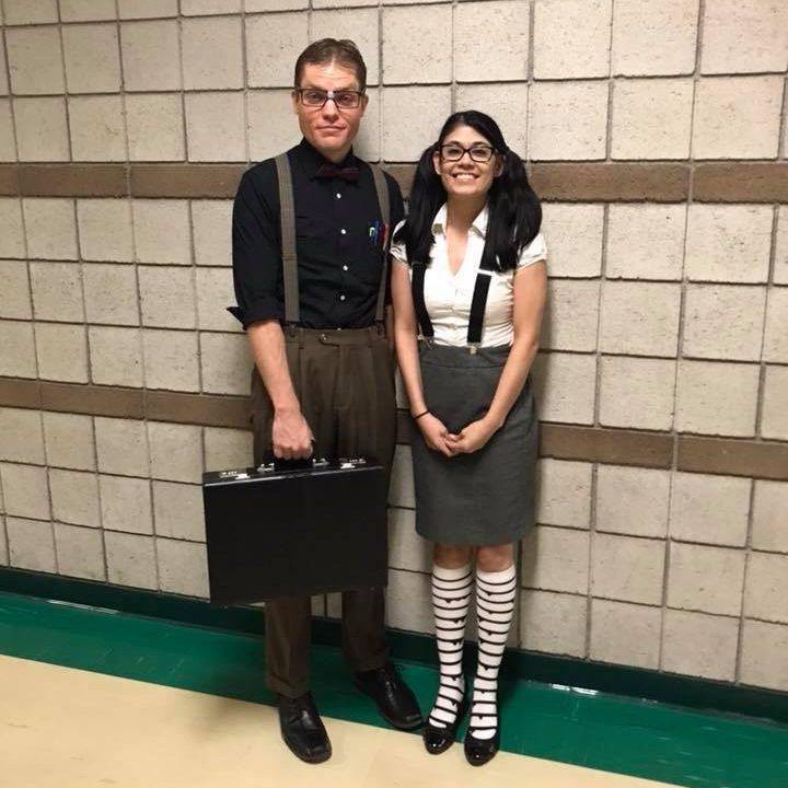 Dress up day at work. (nerd day).
