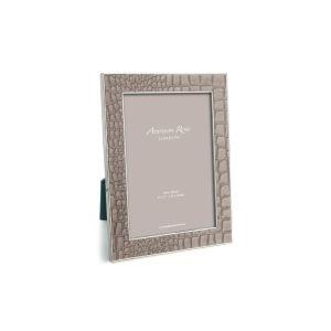 Addison Ross  MOCHA CROC FRAME, 4X6