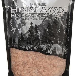 The Spice Lab Pink Himalayan Coarse Salt - Pure Gourmet Crystals - Nutrient and Mineral Fortified for Health - Kosher and Natural Certified - 1 Kilo