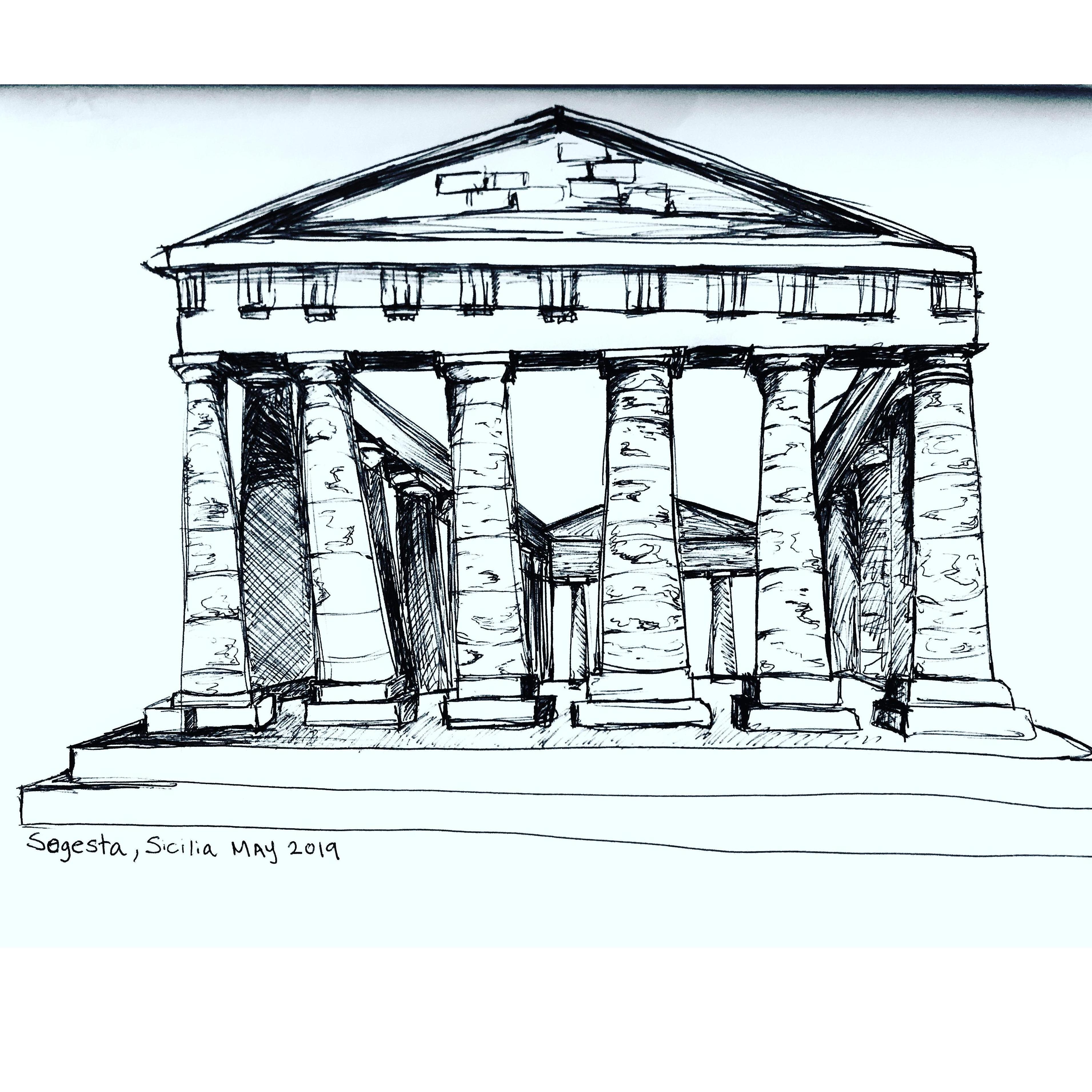 Segesta
Ink on Paper
8x10
Framed
Suggested Price: $35