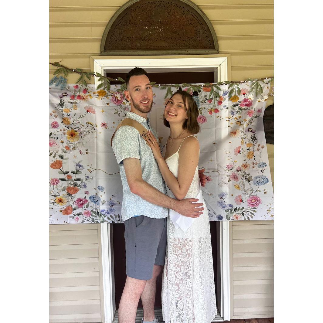 Celebrating our engagement with our closest loved ones.