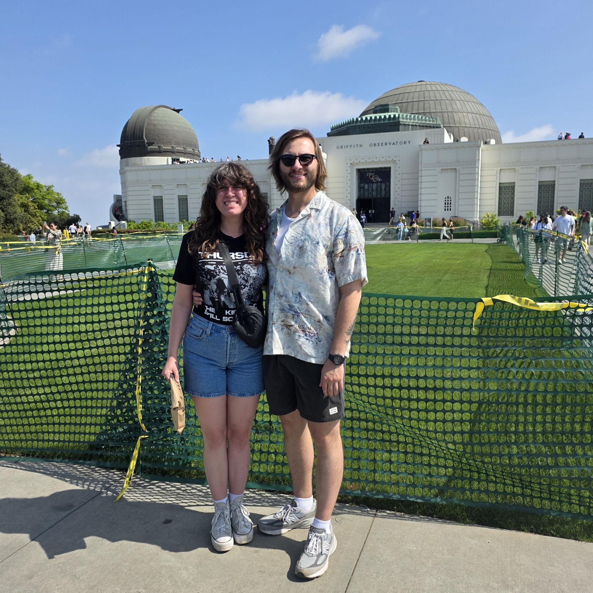 Us at Giffith Observatory