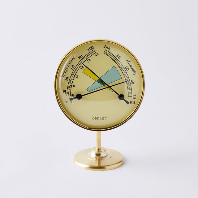 Brass Standing Weather Station