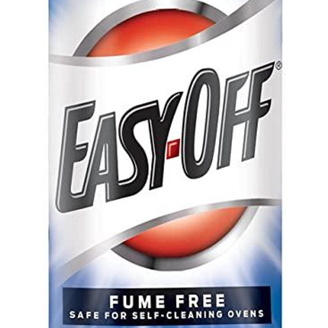 Easy-Off Fume Free Oven Cleaner Spray, Lemon, 24oz, Removes Grease