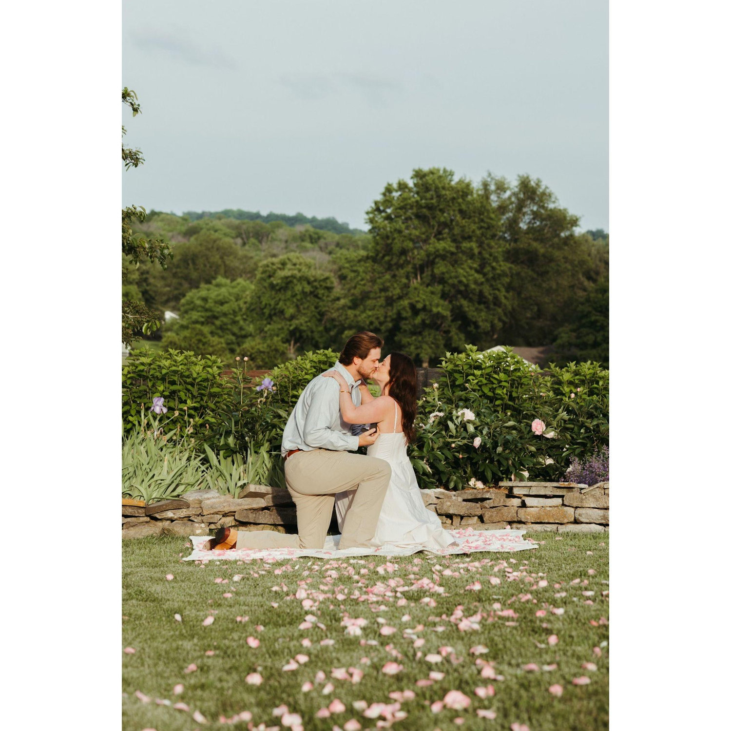 Right after Cameron proposed!