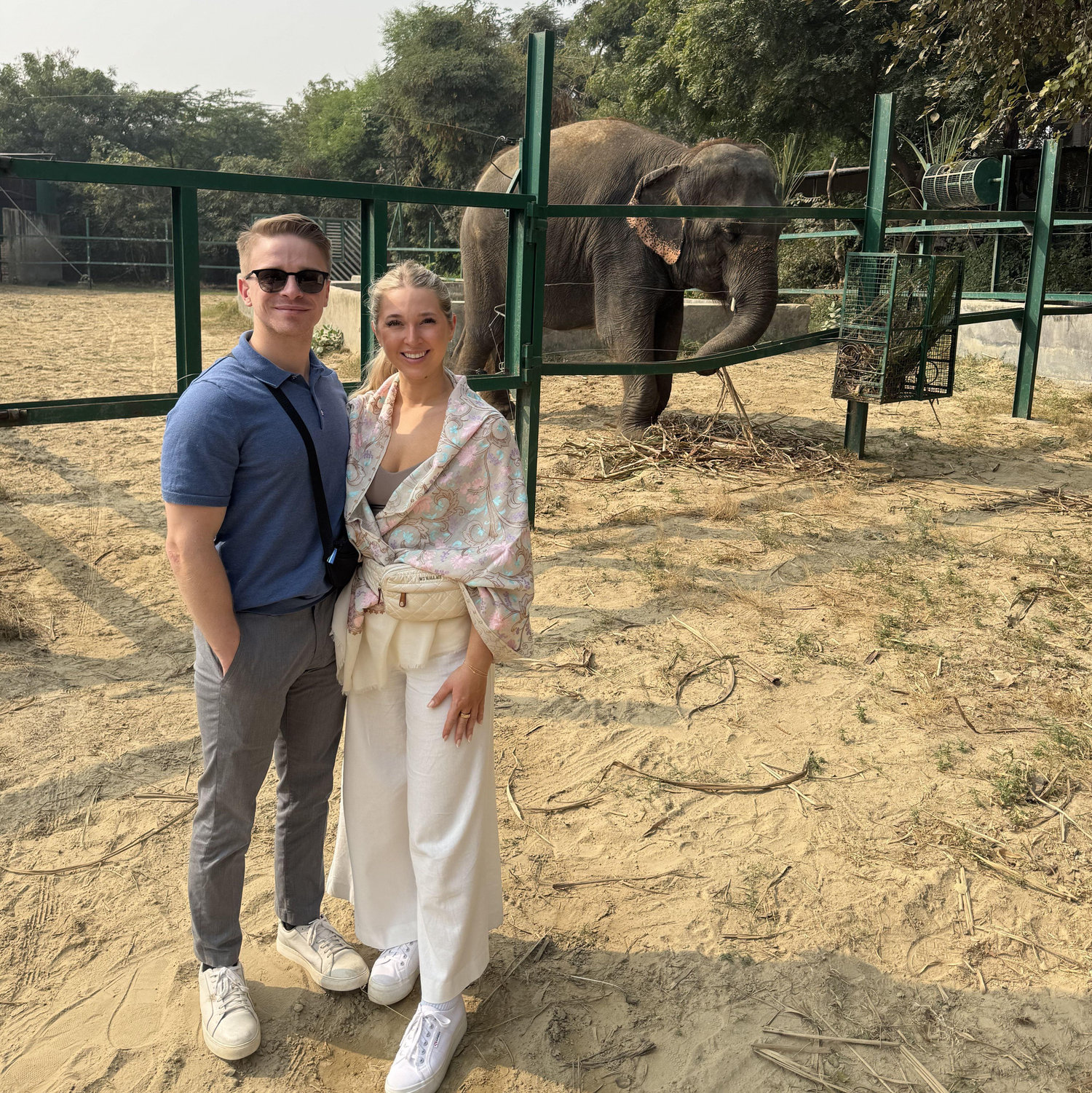 November 2024: Elephant Sanctuary in Agra, IN