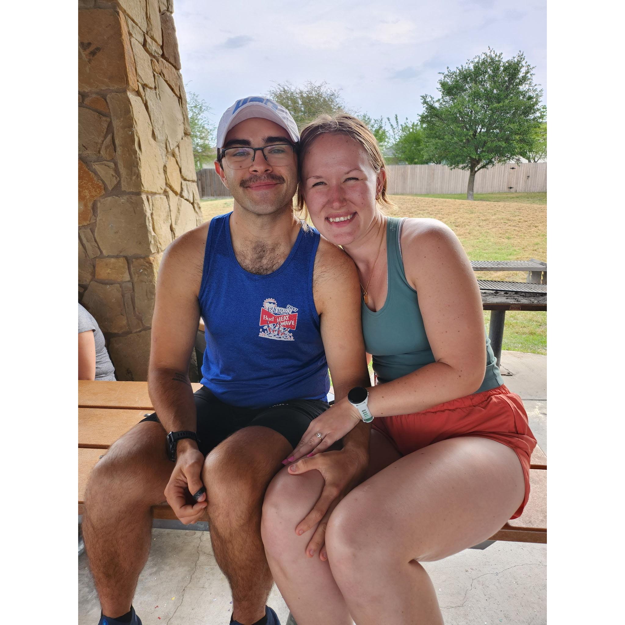 Summer running with the Huffin Hippos
