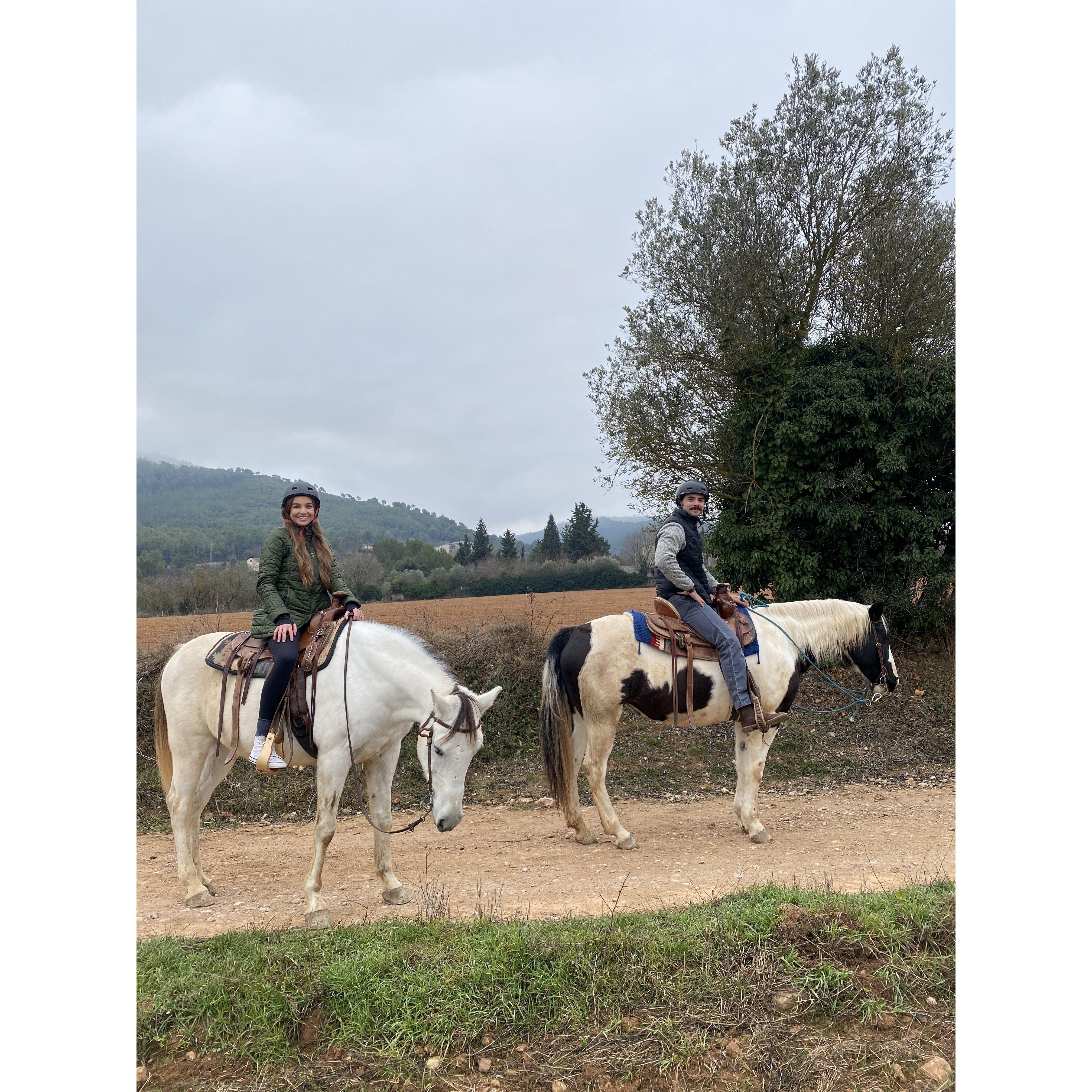 Horseback Riding in Madrid, Spain