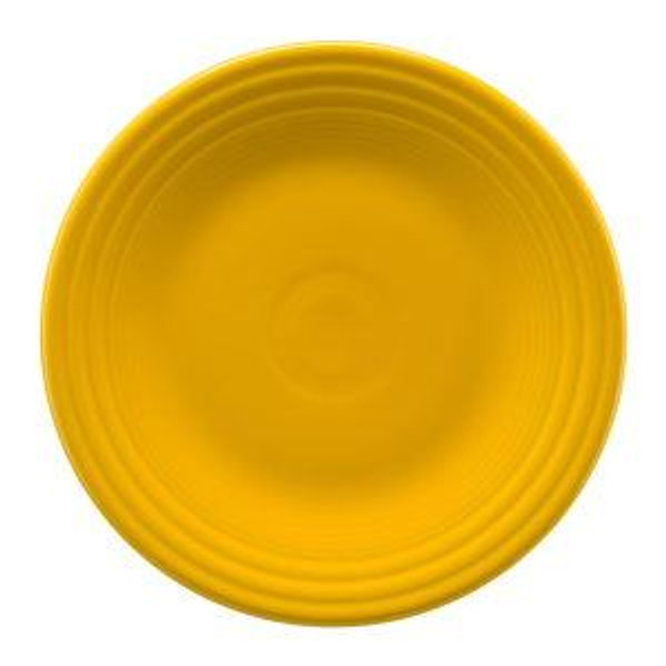 Classic Rim 9 Inch Luncheon Plate, Daffodil