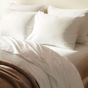 Luxe Sateen Core Sheet Set - Solid White - King