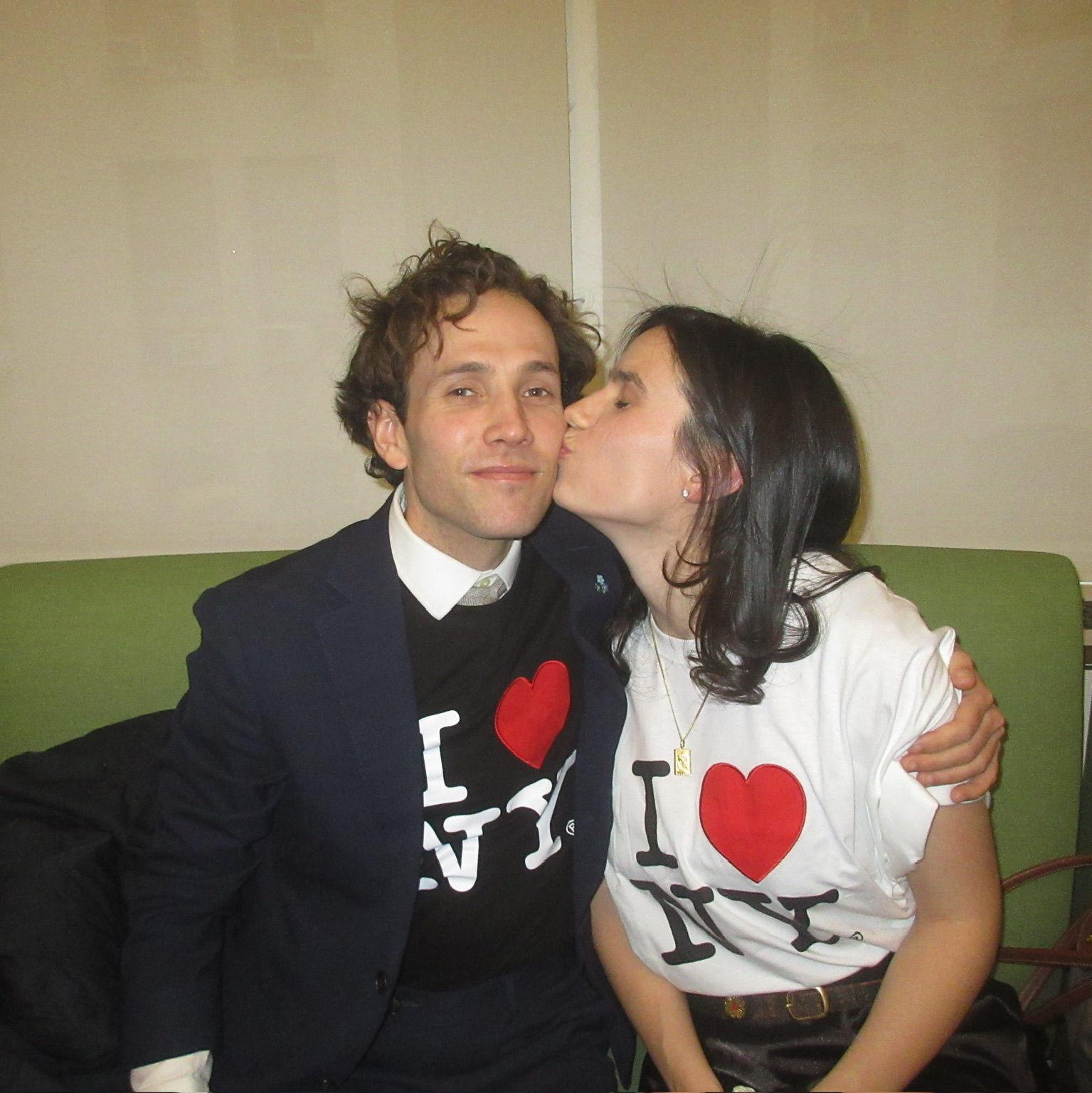 Taken at our NYC city hall marriage ceremony