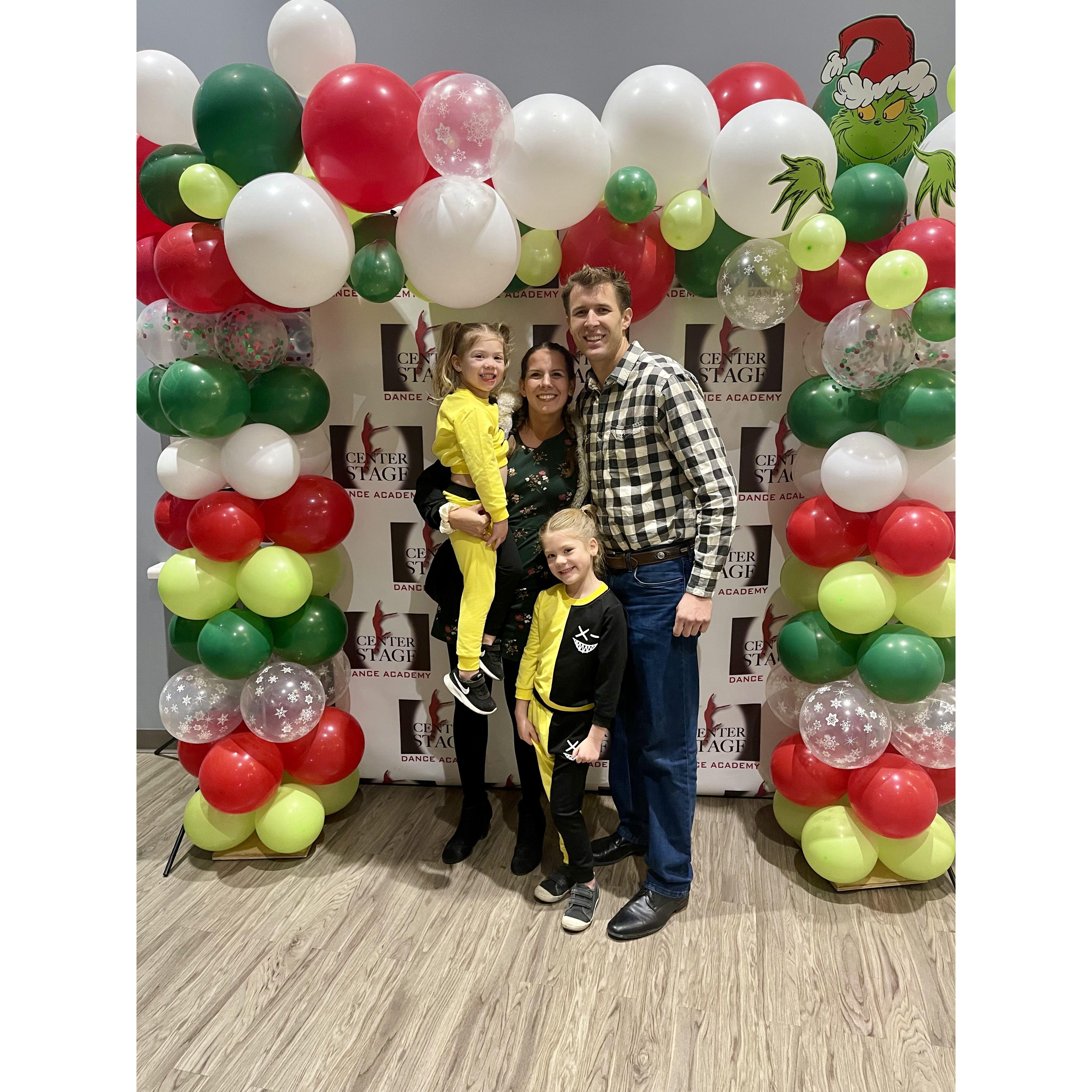 Nieces' dance recital
