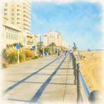 Virginia Beach Oceanfront Boardwalk
