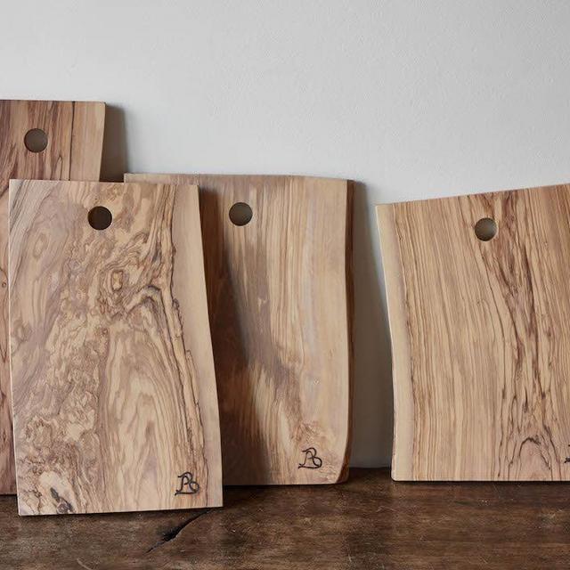 Andrea Brugi, Olive Wood Cutting Boards (Multiple Sizes)