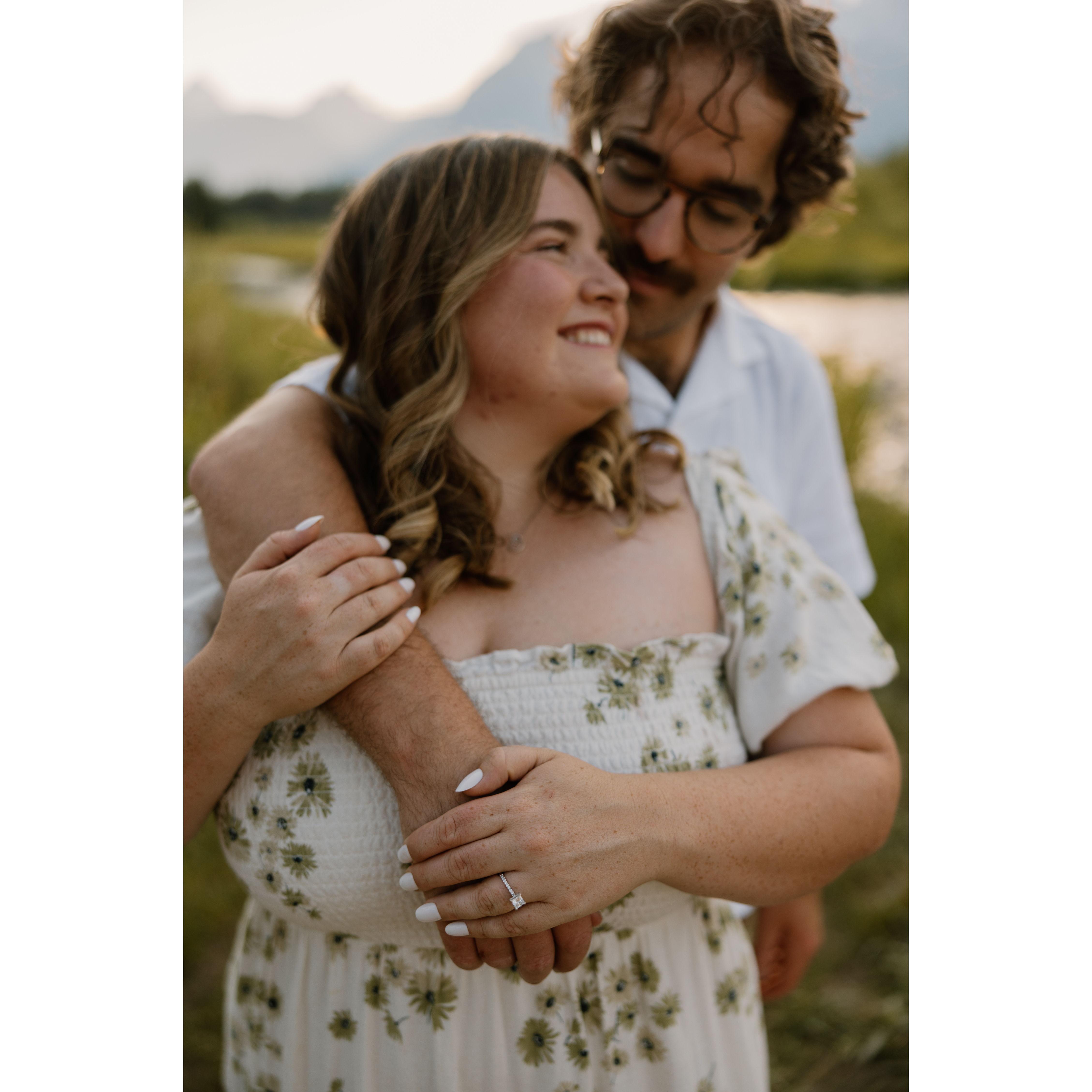 Our magical engagement session at Teton National Park!