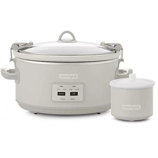 Crockpot™ Design Series Cook & Carry 7 qt. Slow Cooker in Mushroom