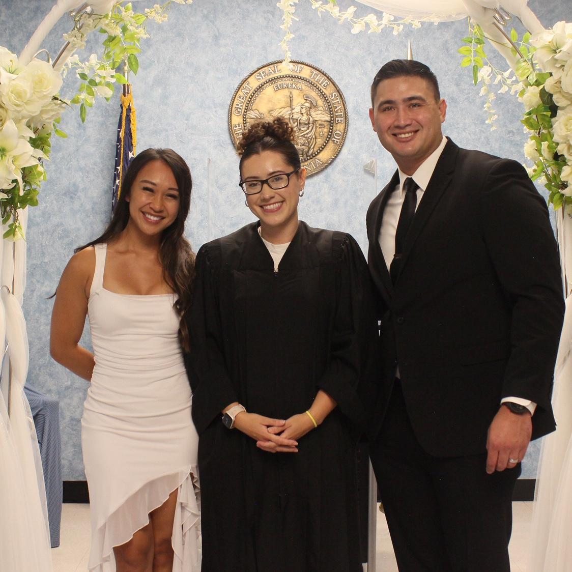 September 22, 2025- Our Small Court Wedding in Norwalk, CA with a judge