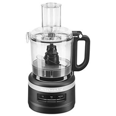 KitchenAid KFP0718BM Food Processor, 7 cup, Black Matte