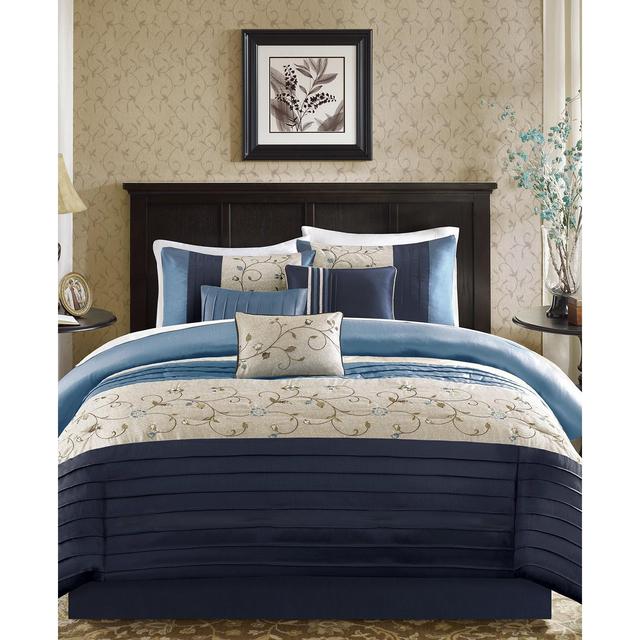Madison Park Serene 7-Pc. Queen Comforter Set
