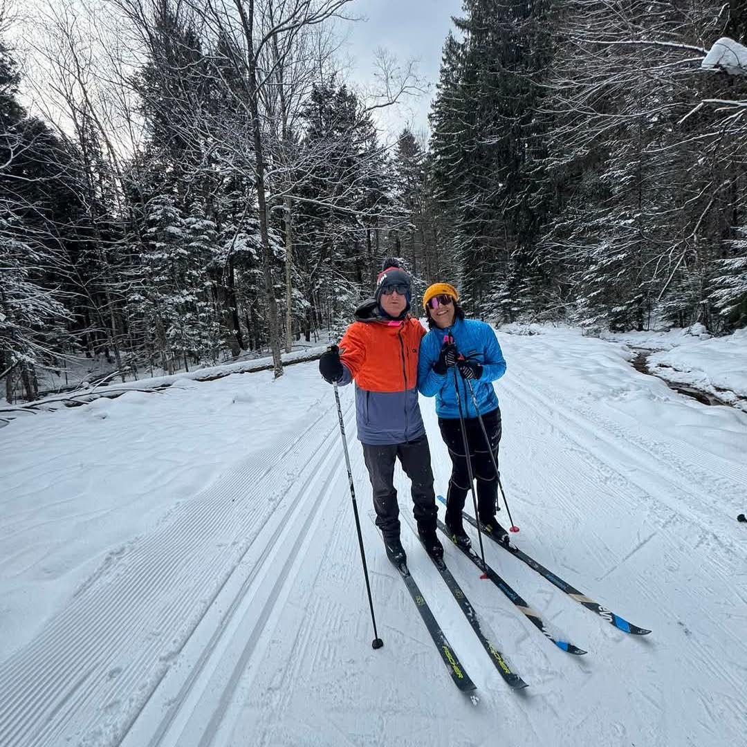 Cross-country skiing at Lapland Lake