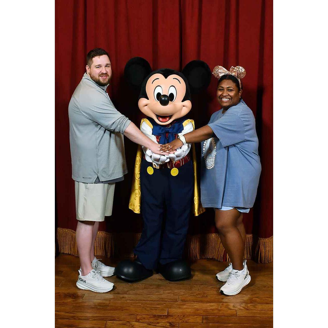 Getting Mickey’s approval