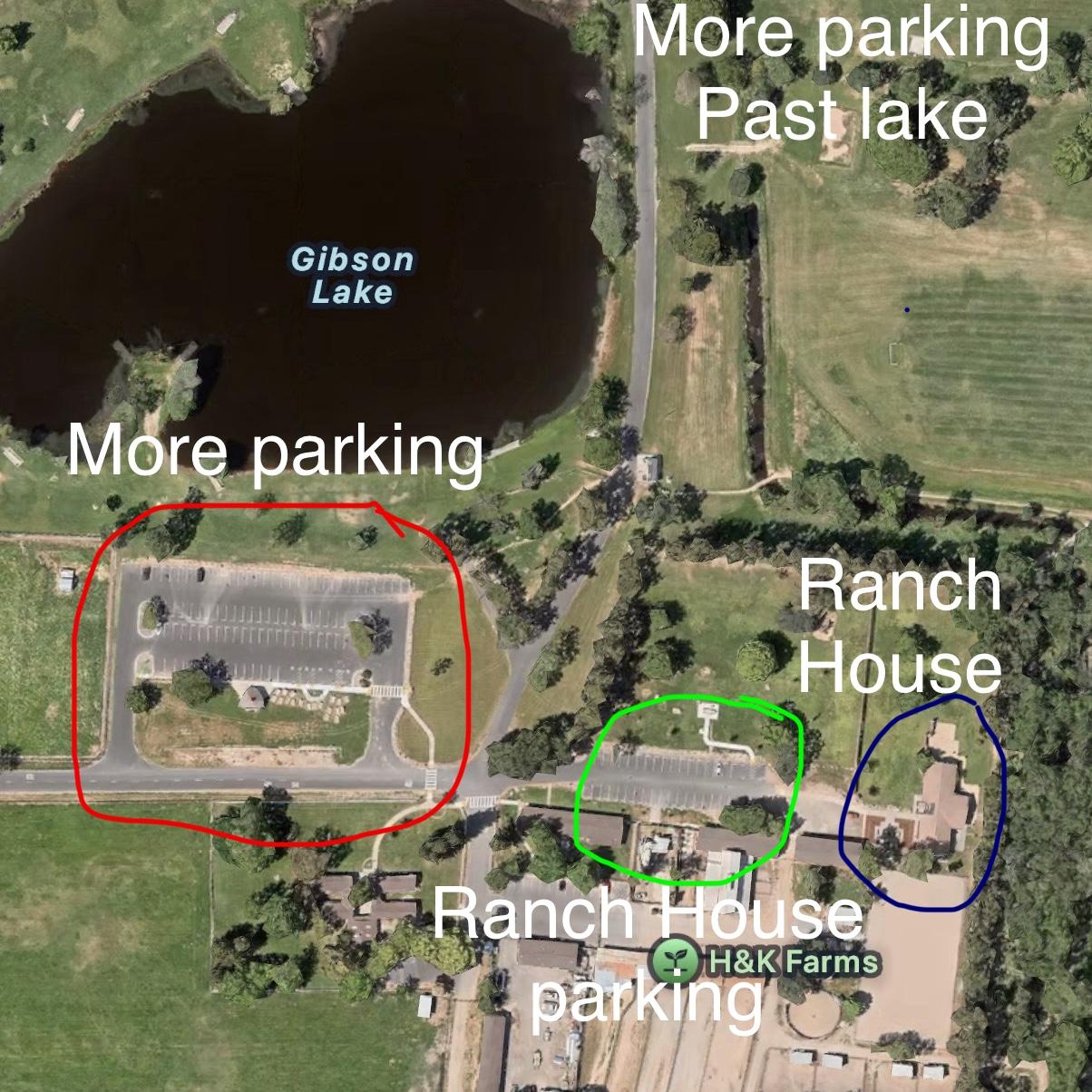 Parking for the Ranch House