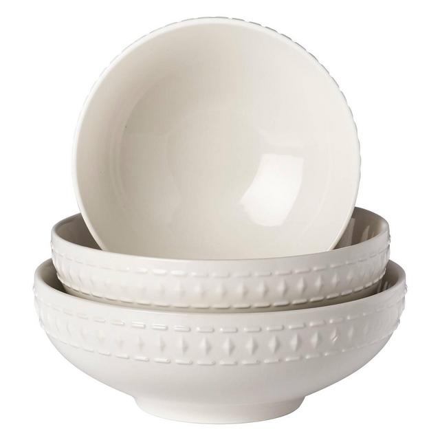 3pc Porcelain Bloom Serving Bowls - Tabletops Gallery